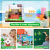 Mag PIX block world Magnetic Building Blocks Set Windmill Tribe 150PCS