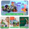 Mag PIX block world Magnetic Building Blocks Set Unicorn 100PCS