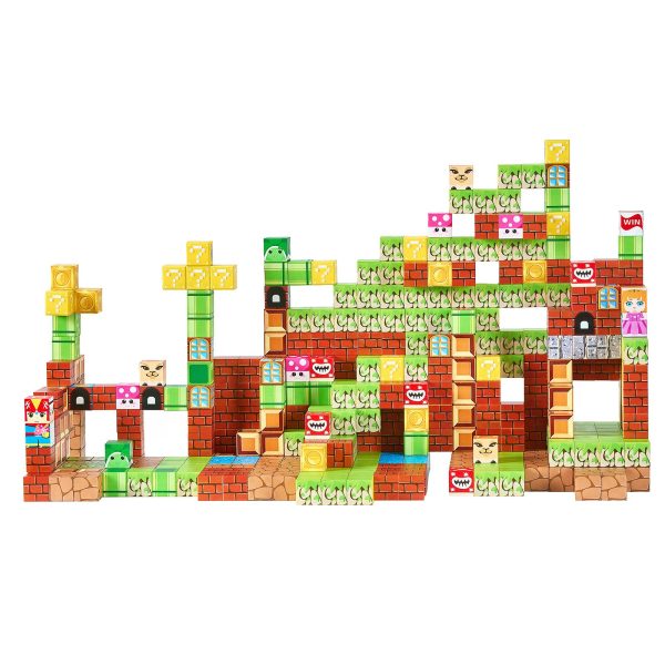 Magnetic Blocks 100 PCS Magnet Blocks Set STEM Montessori Sensory Toys