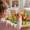 Magnetic Blocks 100 PCS Magnet Blocks Set STEM Montessori Sensory Toys