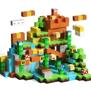 Magnetopia™【Gaming Time】Magnetic Building Blocks | 100-150 PCS | 0.8" | Fiction