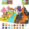 Mag PIX block world Magnetic Building Blocks Set Hell Gate 84PCS