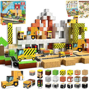 Mag PIX block world Magnetic Building Blocks Set Construction 100PCS