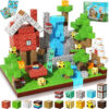 Mag PIX block world Magnetic Building Blocks Set Jungle Hut 100PCS