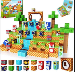 Mag PIX block world Magnetic Building Blocks Set Adventure 100PCS