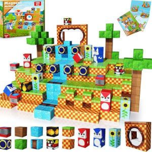 Mag PIX block world Magnetic Building Blocks Set Adventure 100PCS