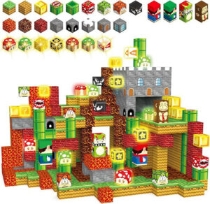 Mag PIX block world Magnetic Building Blocks Set Game No Light 200PCS