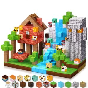 Mag PIX block world Magnetic Building Blocks Set Jungle Tribe 150PCS