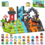 Mag PIX block world Magnetic Building Blocks Set Multiverse 208PCS
