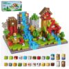 Mag PIX block world Magnetic Building Blocks Set Forest Tribe 200PCS