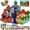 Mag PIX block world Magnetic Building Blocks Set Lava Forest 3 200PCS
