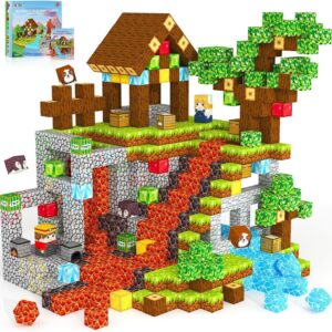 Mag PIX block world Magnetic Building Blocks Set Pet Paradise 100PCS