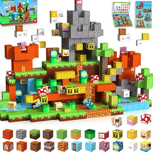 Mag PIX block world Magnetic Building Blocks Set Game 150PCS