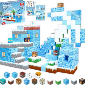 Mag PIX block world Magnetic Building Blocks Set Ice World 100PCS