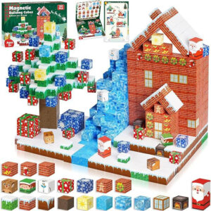 Mag PIX block world Magnetic Building Blocks Set Christmas 150PCS