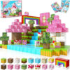 Mag PIX block world Magnetic Building Blocks Set Unicorn 100PCS