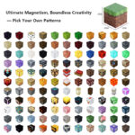 Custom Magnetic Pixel Blocks – Pick Your Pieces